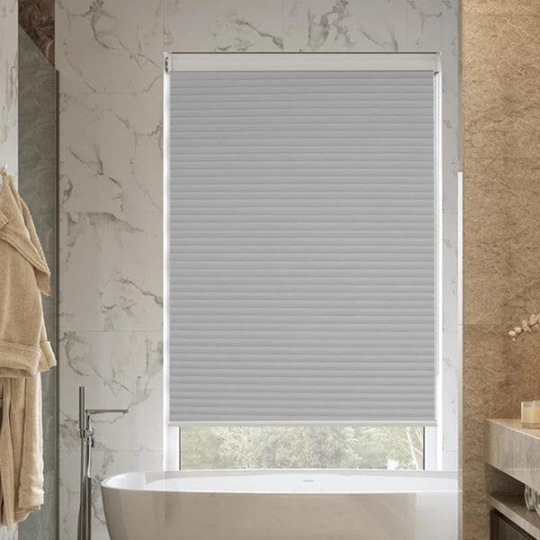 EasyBlinds Cordless Honeycomb Blind: 100% blackout or semi-blackout options